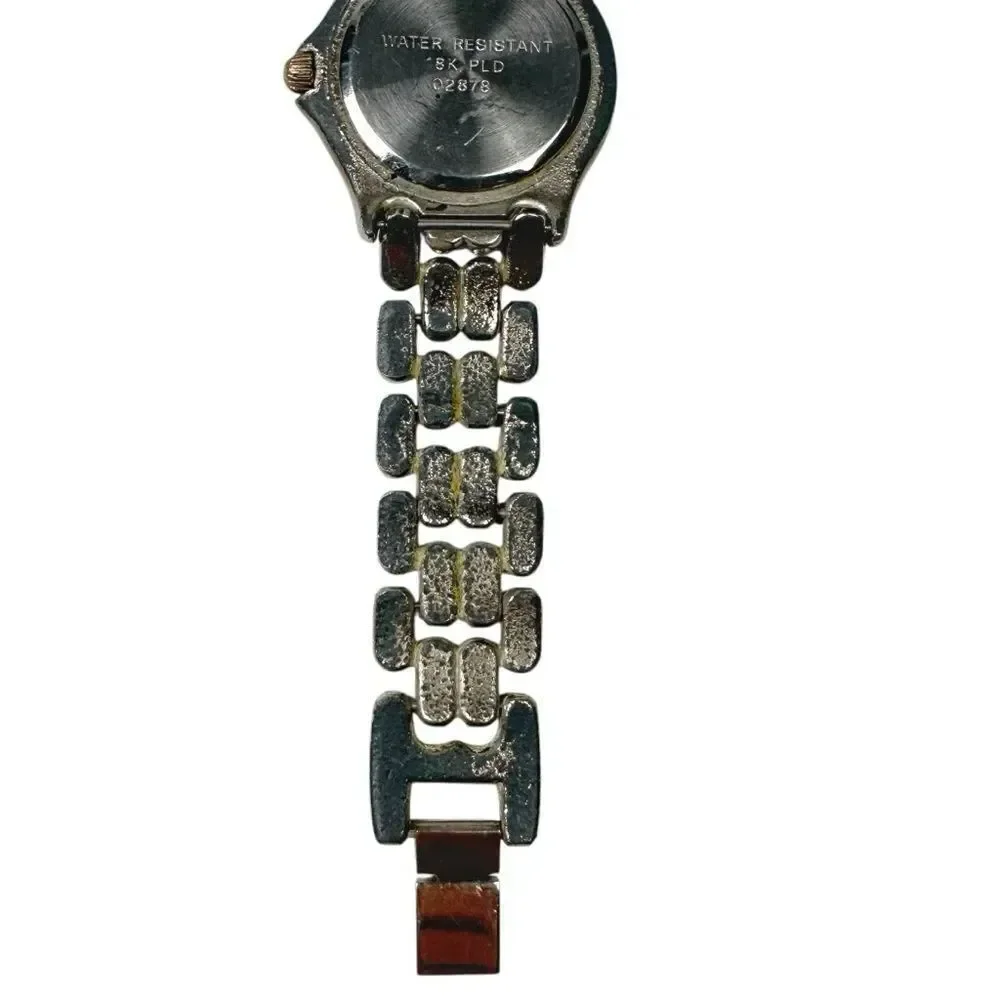 Vintage Andre Cheval Quartz Watch Water Resistant 18K PLD Japan Movement 80s 90s